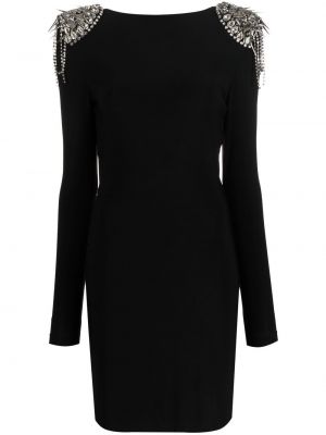 Μάξι φόρεμα Philipp Plein μαύρο