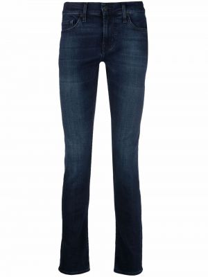 Skinny jeans 7 For All Mankind blå