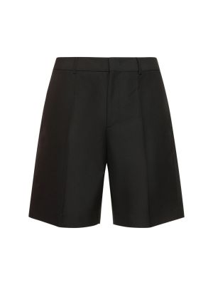 Shorts en nylon Valentino noir