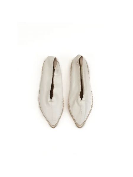 Sandalias de cuero Celine Vintage blanco