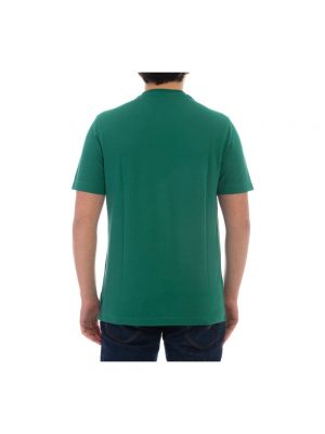 Camiseta slim fit Zanone verde