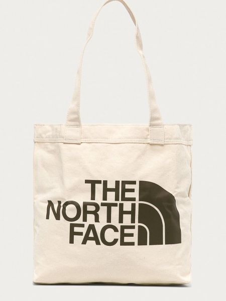 Prozorna torba The North Face bež