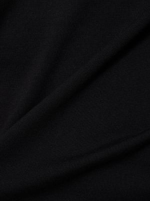 Medvilninis megztinis Aspesi juoda