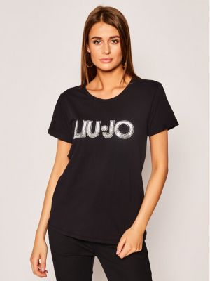 T-shirt Liu Jo Sport schwarz