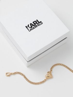 Náramek Karl Lagerfeld zlatý