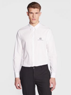 Marškiniai Armani Exchange balta
