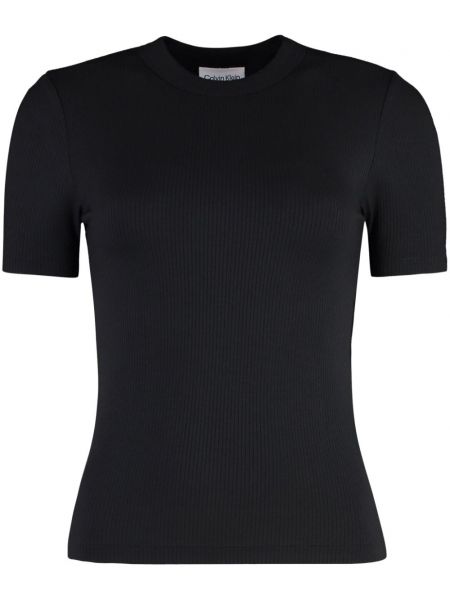 Trøje t-shirt Calvin Klein sort