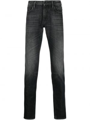 Slank jeans med normal passform Emporio Armani svart