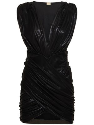 Jersey mini obleka Baobab črna