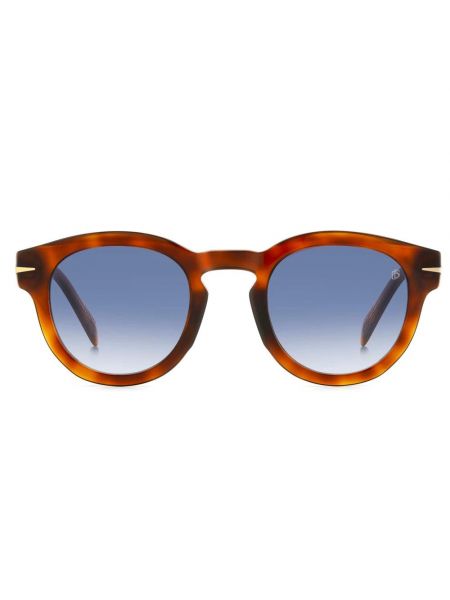 Retro sonnenbrille ohne absatz Eyewear By David Beckham braun