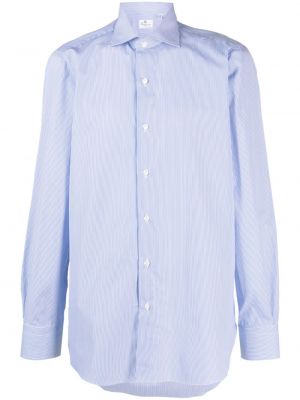 Bavlnená košeľa Finamore 1925 Napoli modrá