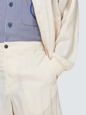 Bermuda kratke hlače Giorgio Armani bijela