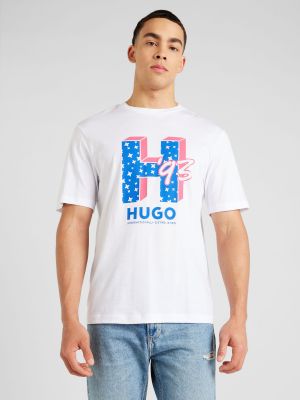Laza szabású póló Hugo fehér