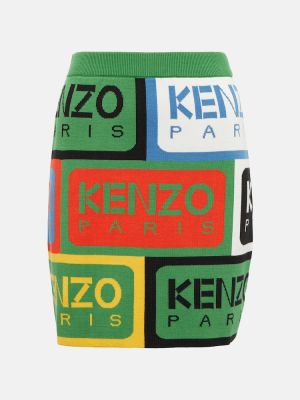 Mini falda de algodón Kenzo