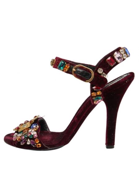 Aksamitne sandały trekkingowe Dolce & Gabbana Pre-owned