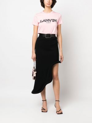 Marškinėliai Lanvin rožinė