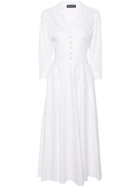 Robe droite Drhope blanc