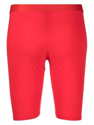 Shorts de sport à imprimé Dsquared2 rouge