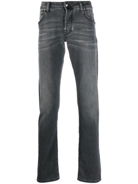 Slank skinny jeans Jacob Cohen svart