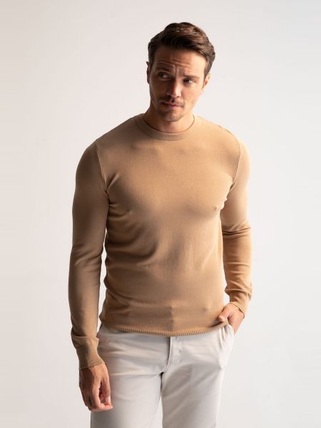 Пуловер Defacto коричневый