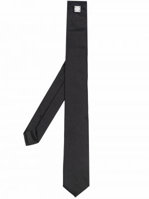 Cravate en soie Givenchy noir