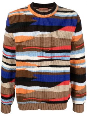 Pull en tricot à motifs abstraits Missoni