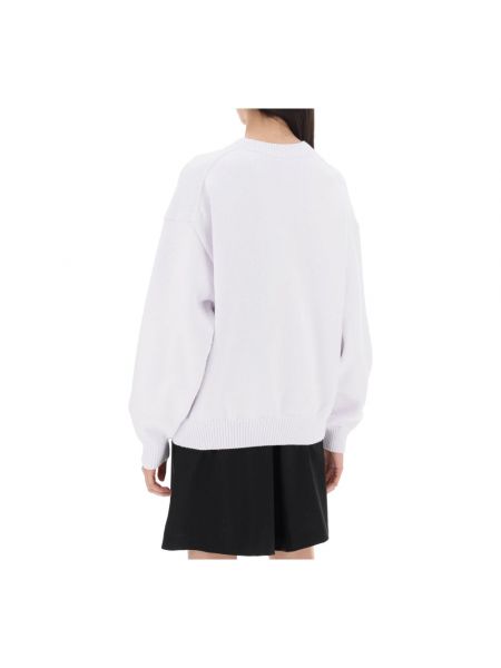 Suéter de algodón Alexander Wang blanco