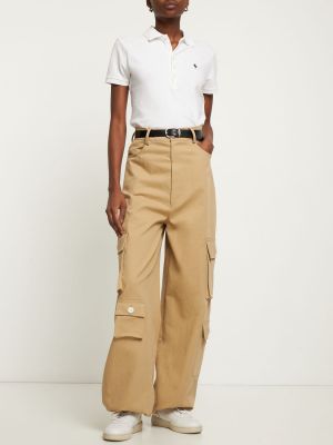 Tinklinis medvilninis polo marškinėliai Polo Ralph Lauren