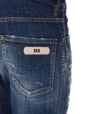 Bavlnené priliehavé džínsy Dsquared2