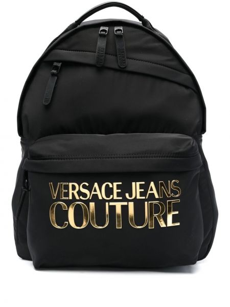 Raštuotas kuprinė su užtrauktuku Versace Jeans Couture
