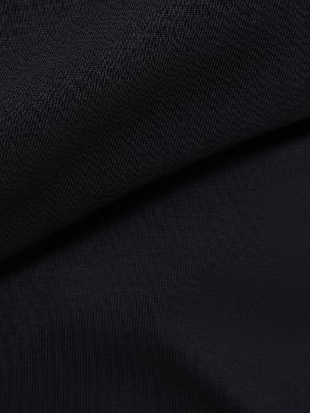 Βαμβακερή μπλούζα Soeur μαύρο