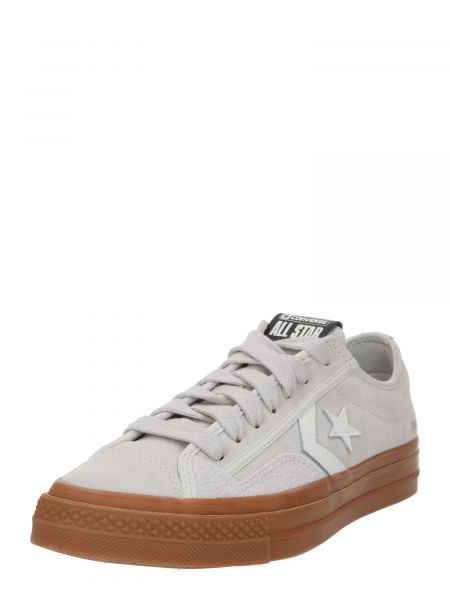 Sneakers con motivo a stelle Converse grigio