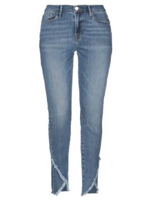 Jeans di cotone in lyocell Frame blu