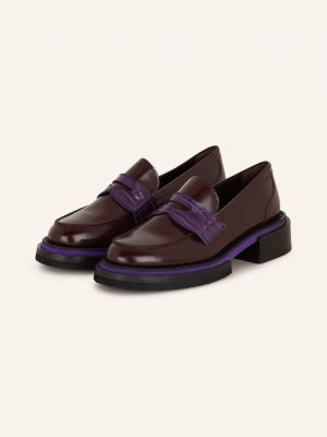 Loafers Pertini fioletowe