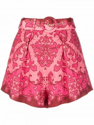 Pantalones cortos Zimmermann rosa