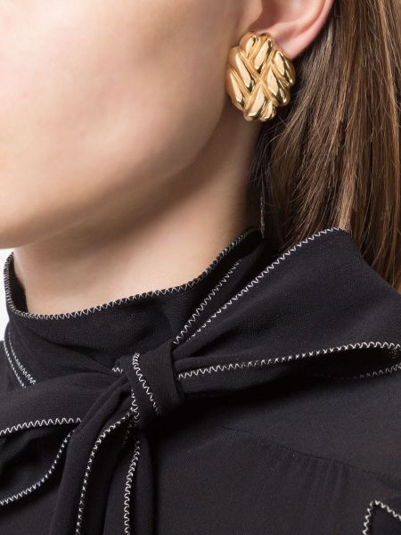 Boucles d'oreilles à boucle Givenchy Pre-owned
