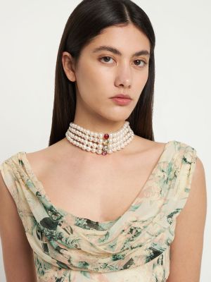Krištáľový náhrdelník Alessandra Rich