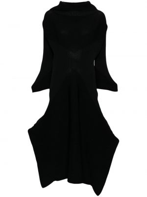 Dlouhé šaty Issey Miyake čierna