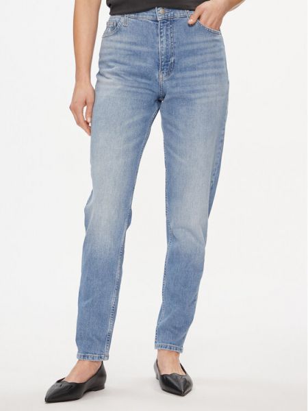 Boyfriend traperice Calvin Klein Jeans plava