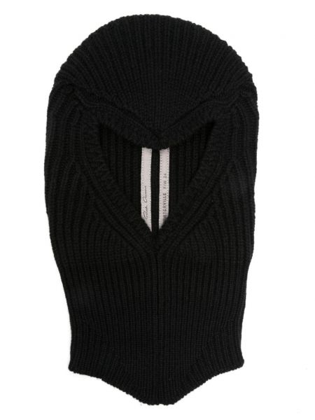 Balaclava Rick Owens musta