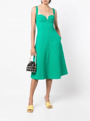 Midi šaty Rebecca Vallance zelené