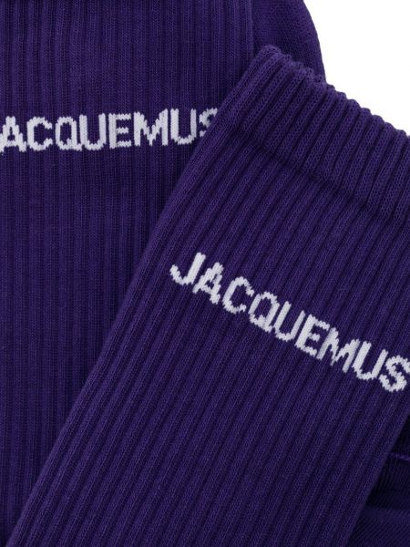 Chaussettes Jacquemus violet