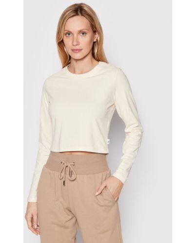 Urban Classics Blúz Cropped TB4535 Bézs Regular Fit