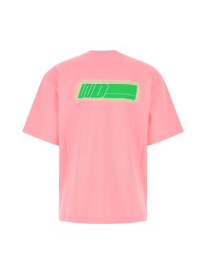 Koszulka oversize We11done różowa