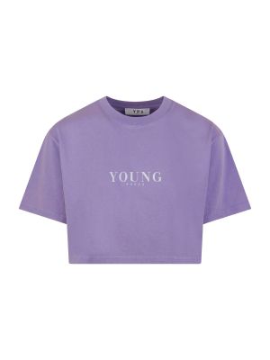 Marškinėliai Young Poets pilka