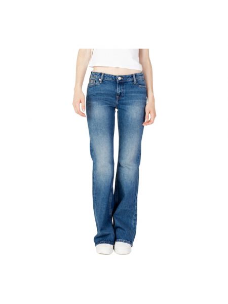 Straight jeans mit geknöpfter mit reißverschluss Tommy Jeans blau