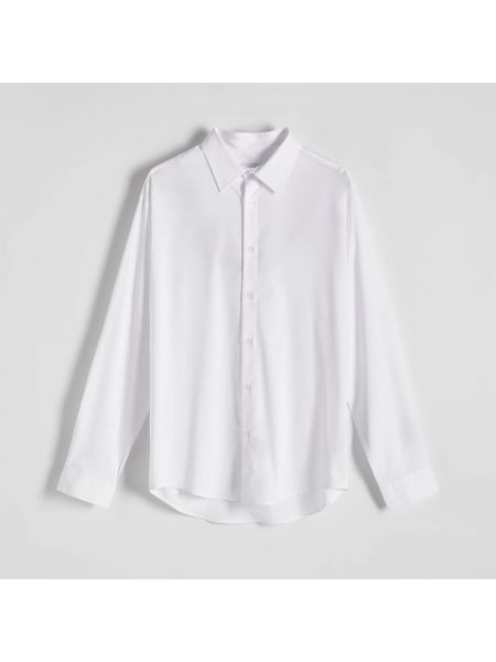 Pruhovaná košile Reserved bílá
