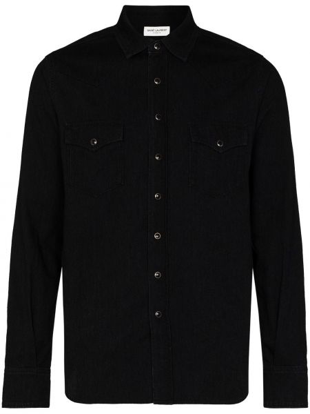 Camisa Saint Laurent negro
