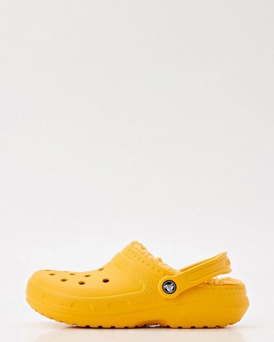 Сабо Crocs, желтые