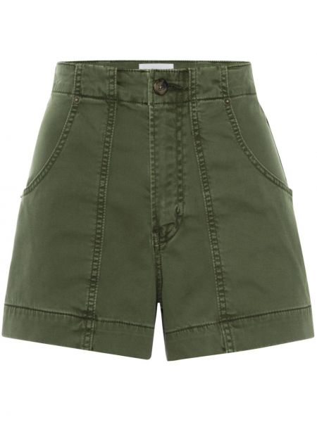 Pantaloni scurți din bumbac Frame verde